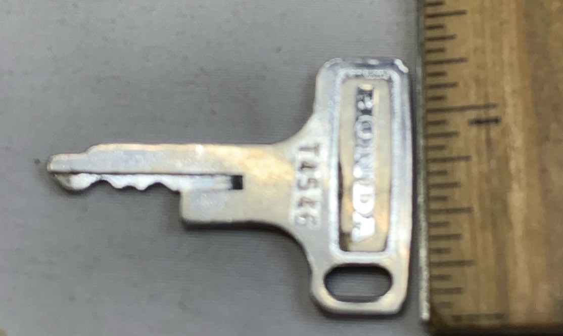 Honda Motorcycle Vintage Key