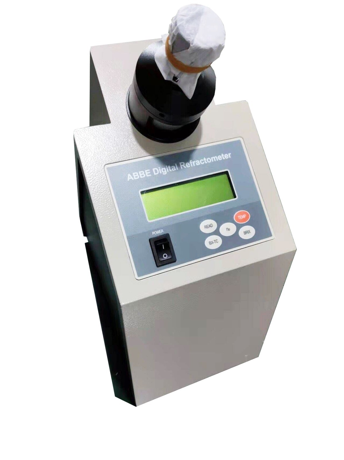 Digital Abbe Refractometer Brix Range 0-95% Backlit LCD Standard Print Interface