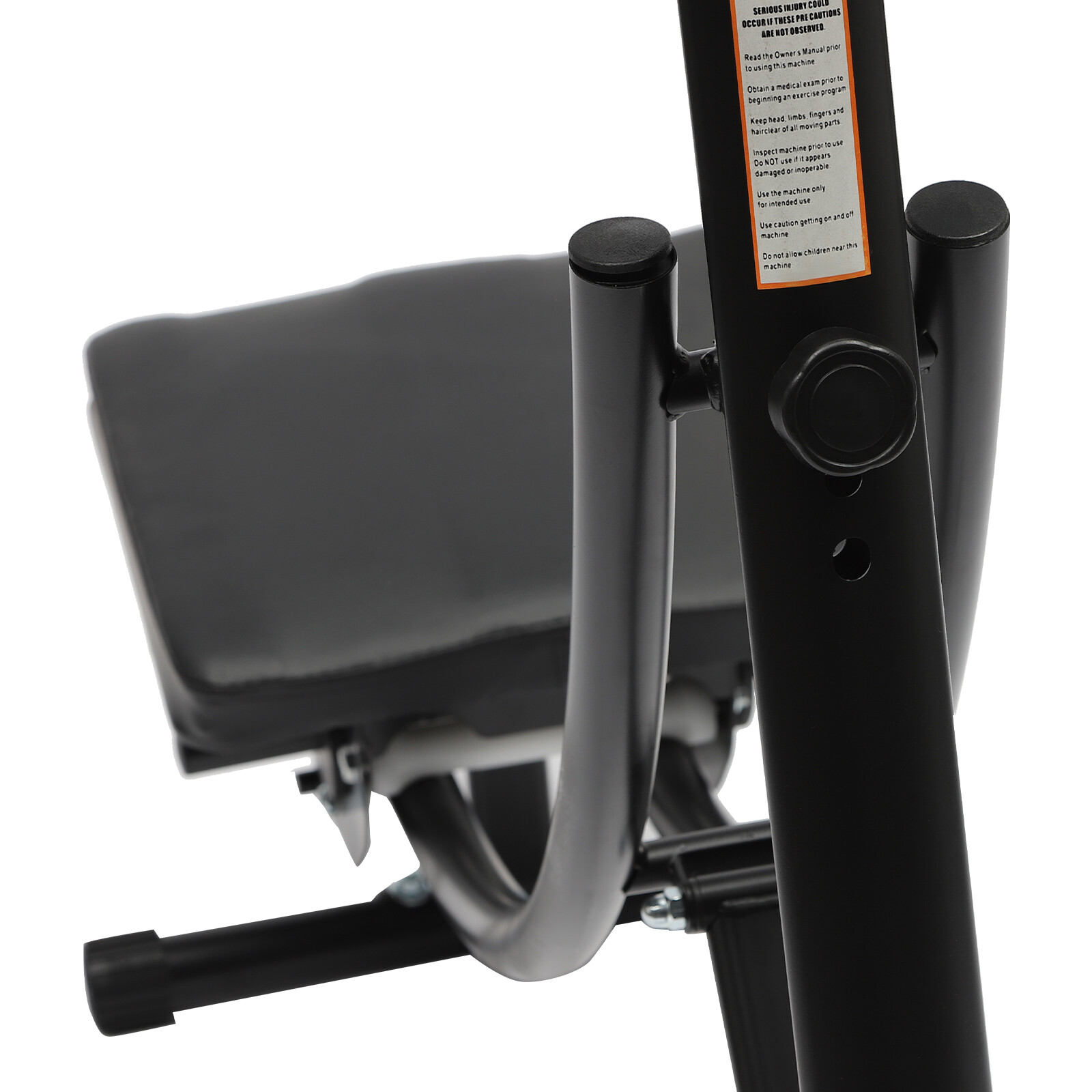 Ab Exercise Bench Abdominal Workout Machine Sit Up Bench Foldable W/ LED Display