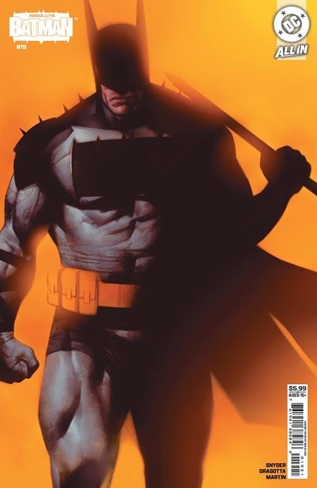 Absolute Batman #19 CVR B Ben Oliver Card Stock VAR 4/15/26 DC Comics