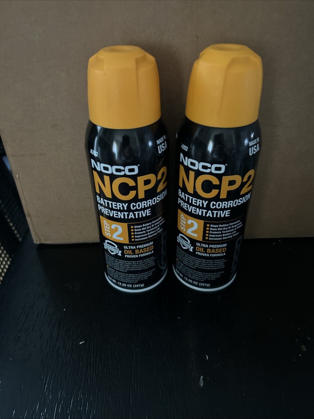 NOCO A202 12.25 Oz NCP2 Battery Anti Corrosion Preventative Spray Lot Of 2