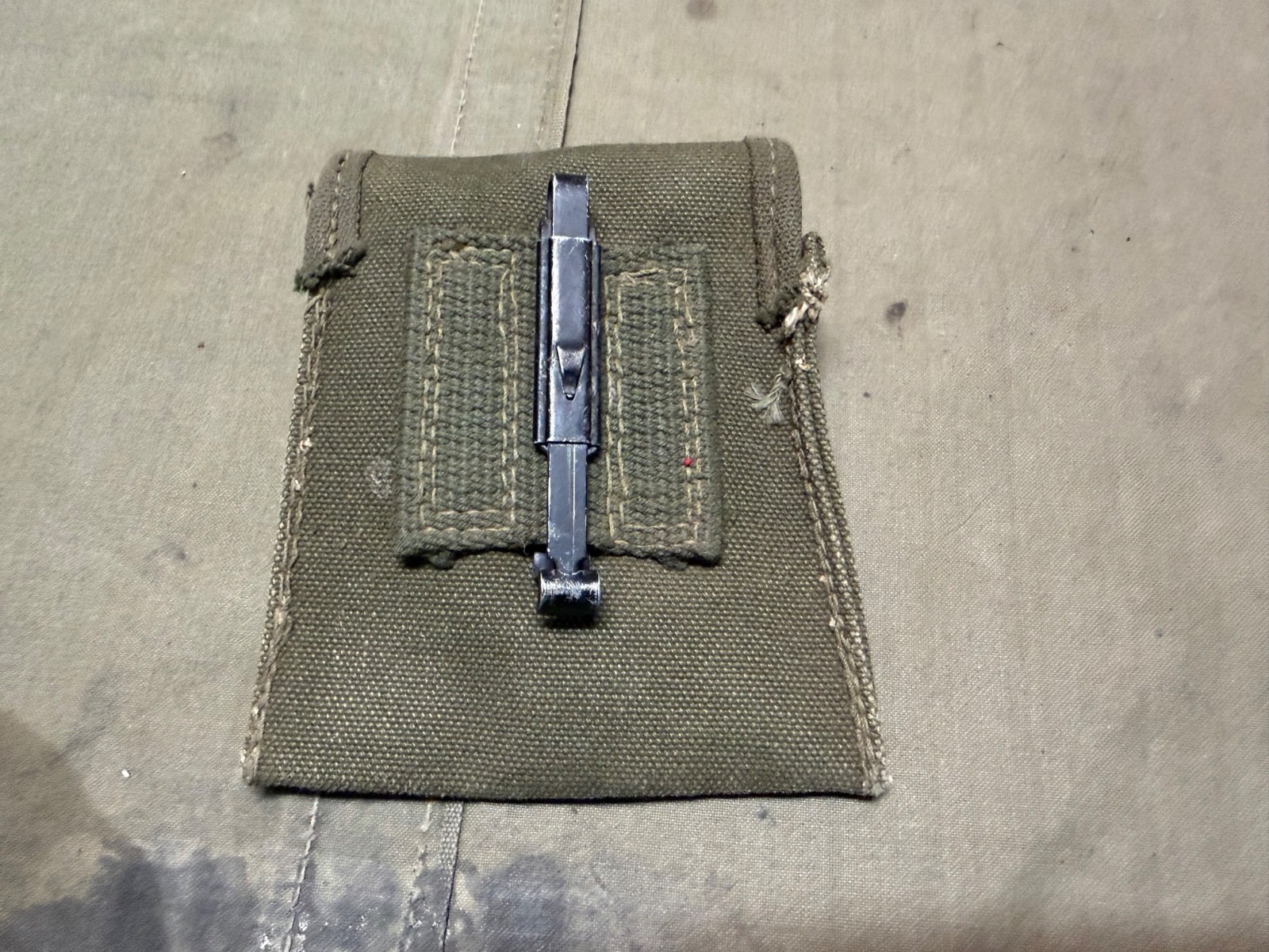 ORIGINAL VIETNAM WAR US ARMY M1956 COMPASS CARRY POUCH-1956