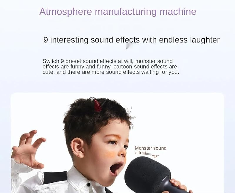 Xiaomi Karaoke Microphone Bluetooth 5.1 Rechargeable Handheld Mic with Base