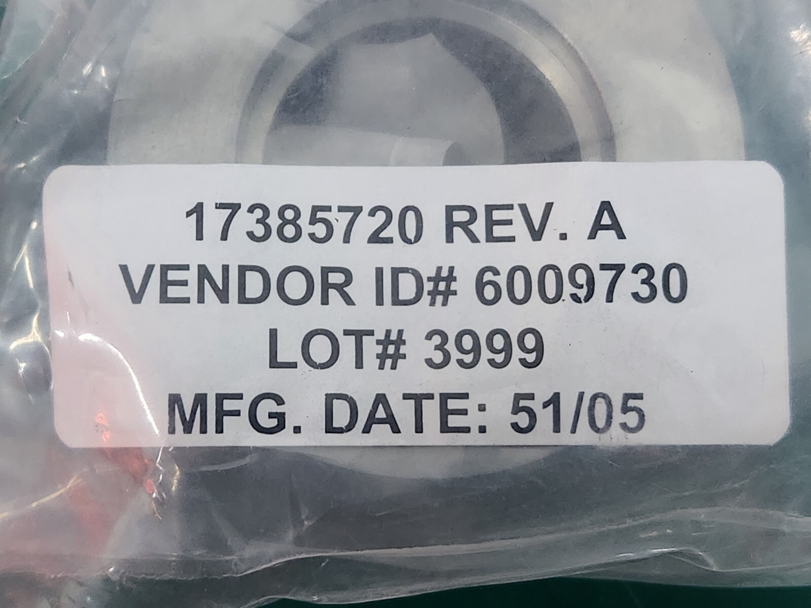 MATERIAL 17385720 ARC CHAMBER, NEW