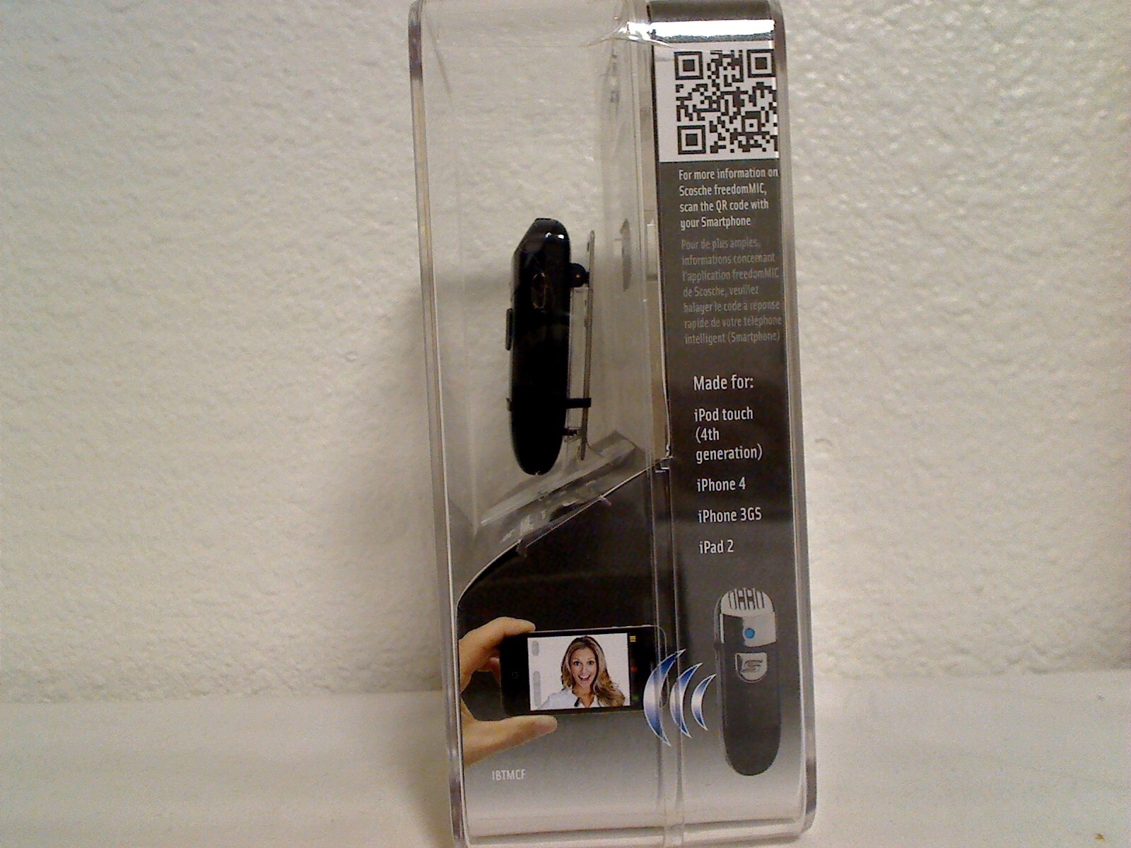 Scosche freedom MIC Wireless Microphone for Video Recording N9-2