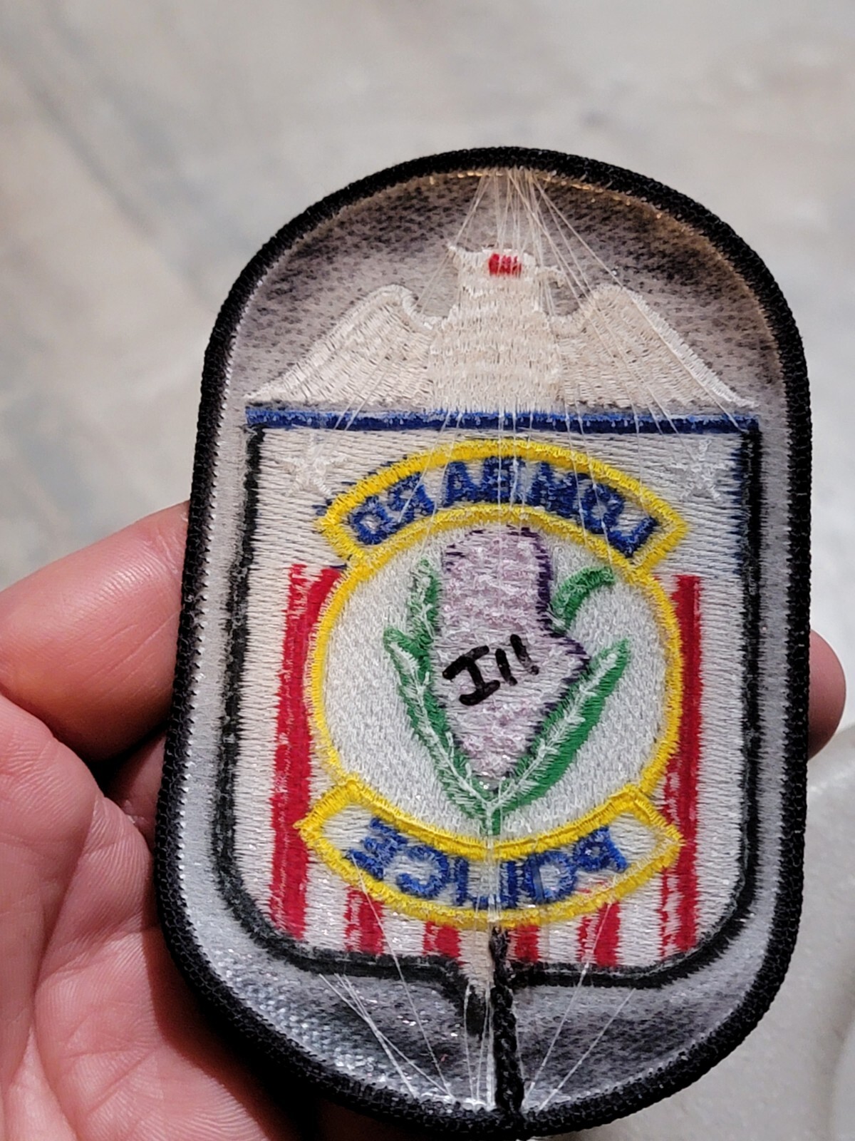 LE5 Police patch patches Illinois Lombard