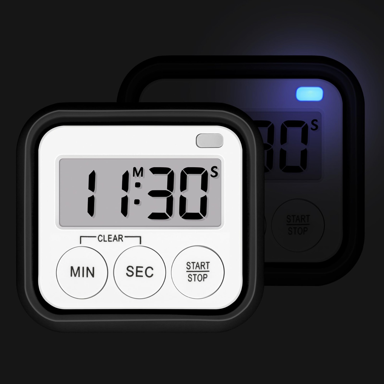 Timer, Kitchen Timers for Cooking Classroom Timer for Kids Teachers Magnetic ...