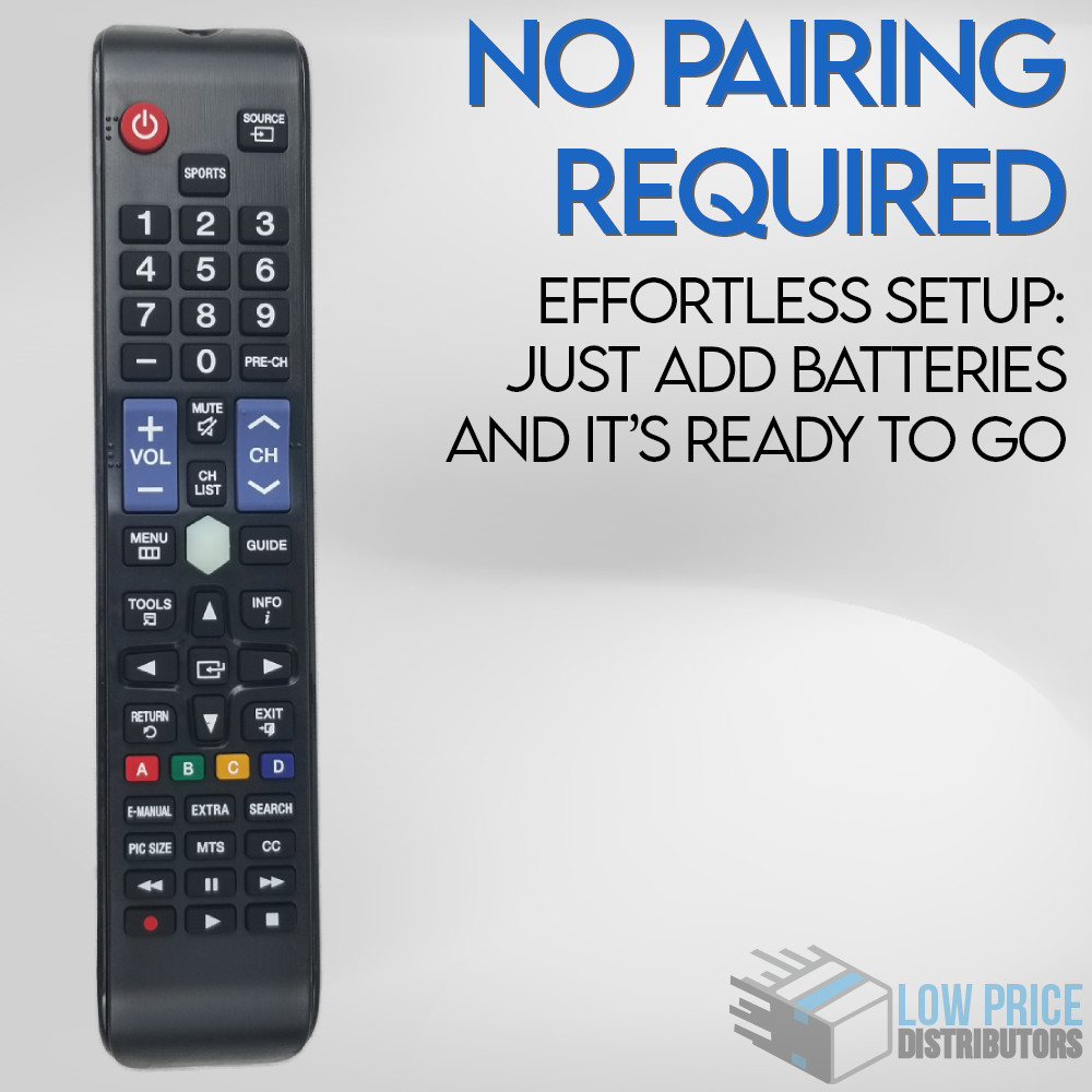 Universal Samsung TV Remote Plug and Play for All Smart Models