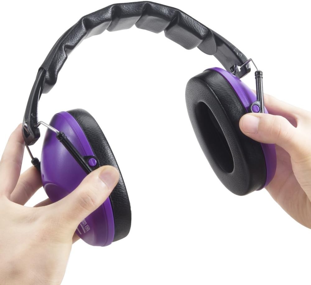 Hearing Protection Ear Muffs 34dB NRR Compact Lightweight Shooting Work