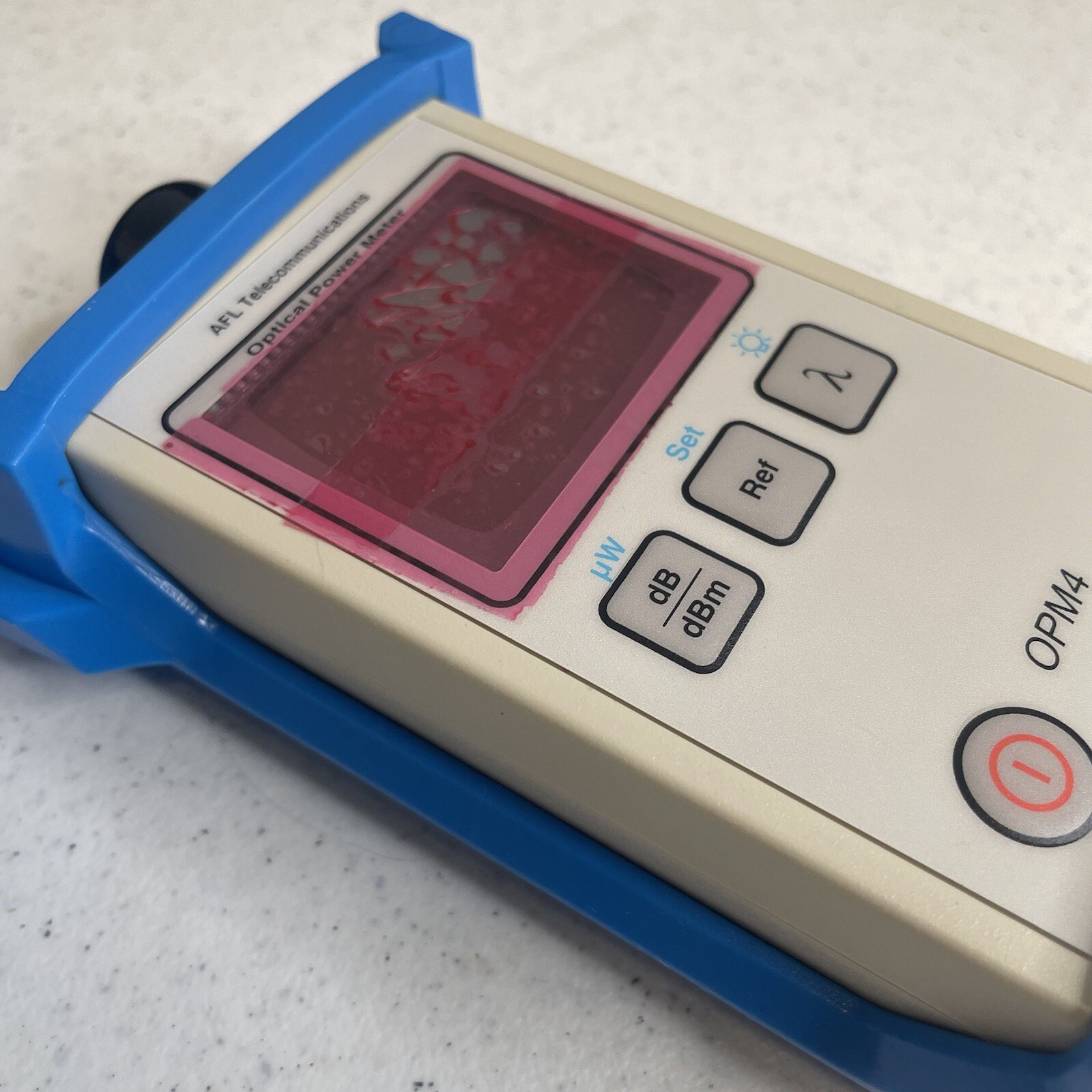 Noyes Fiber Systems Optical Power Meter OPM4 With Case Tested Working