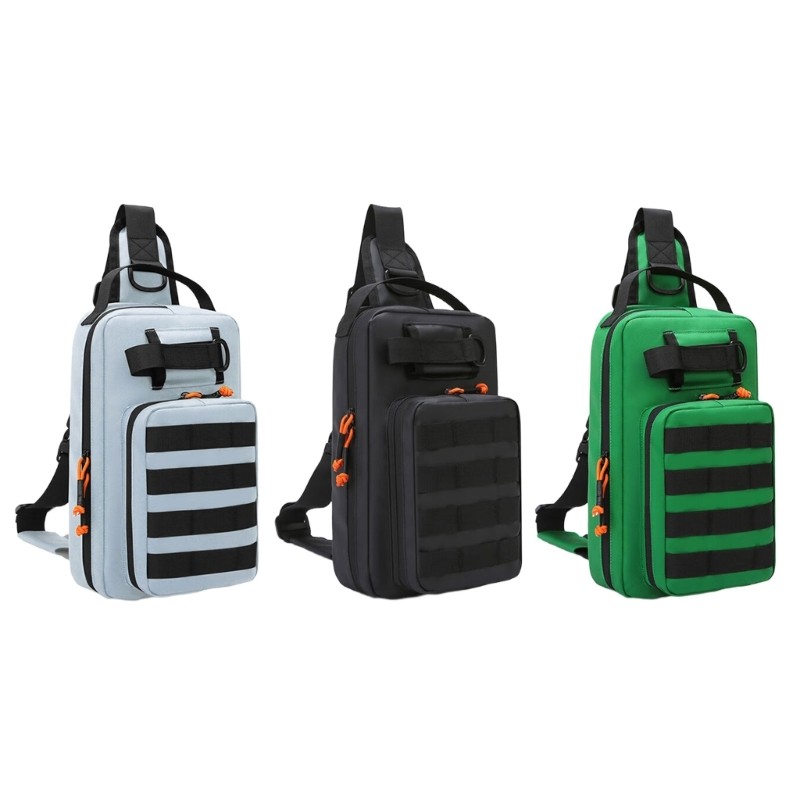 Multifunctional Crossbody Bag Fishing Equipment Bags Chest Bag for Fishing