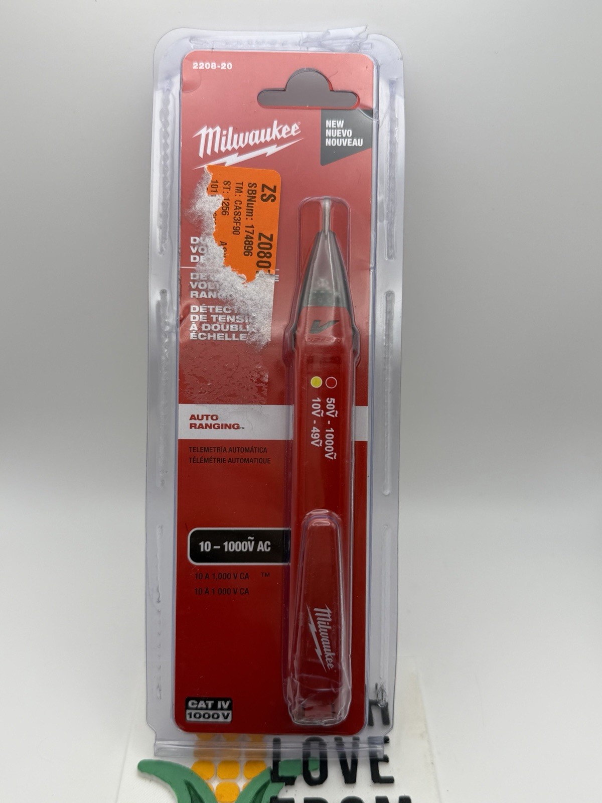 Milwaukee 2208-20 Dual Range Voltage Detector