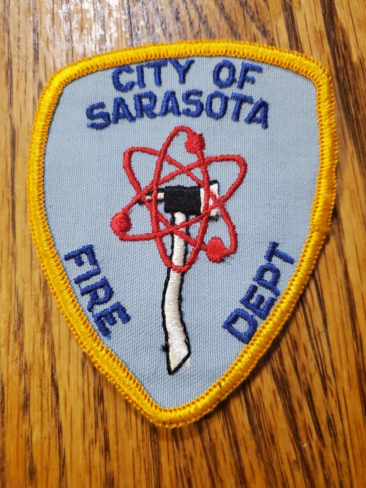 Vintage City of Sarasota Fire Department in Florida