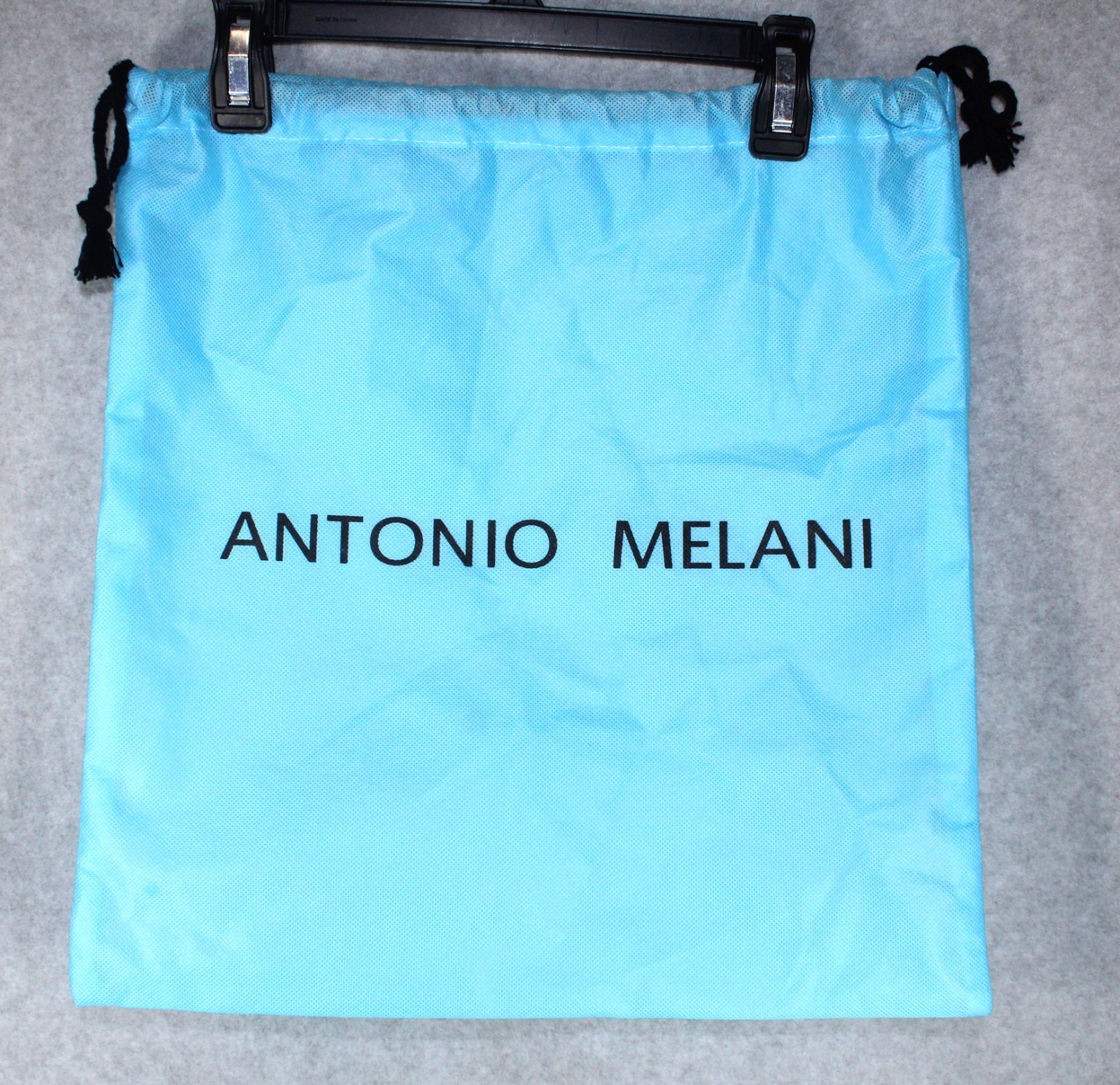 Antonio Melani Blue Drawstring 14" X 16" Dust Bag