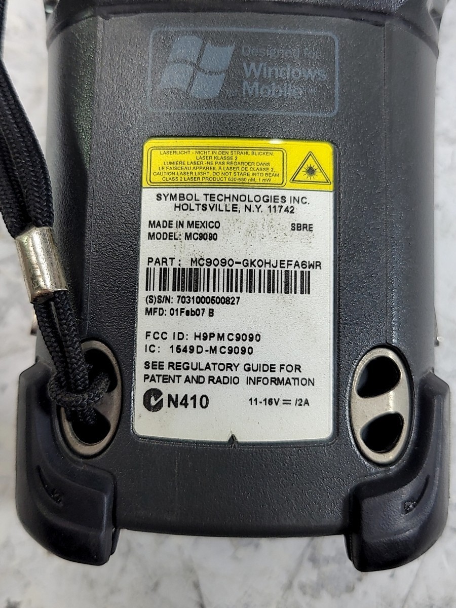 SYMBOL mc9090 mc9090-gk0hjefa6wr PDA Barcode Scanner SEE NOTES