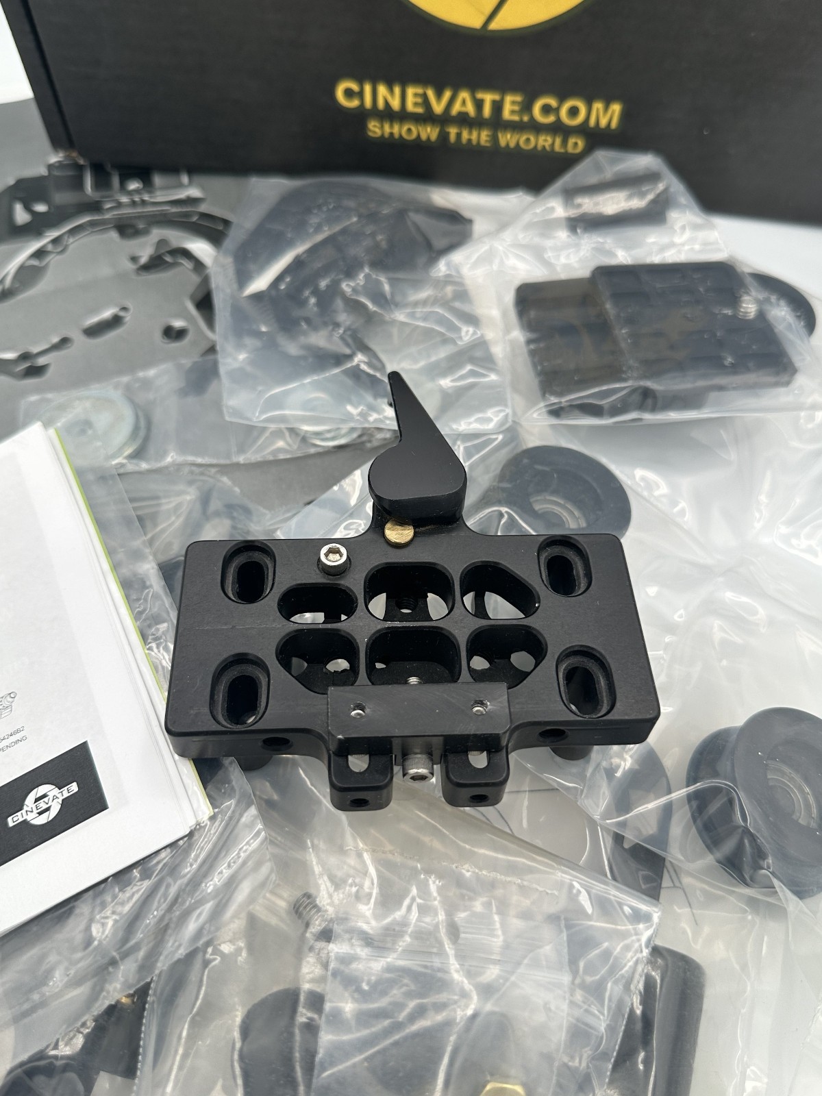 Cinevate Morpheus Stabilizer New with additional Camera Bracket