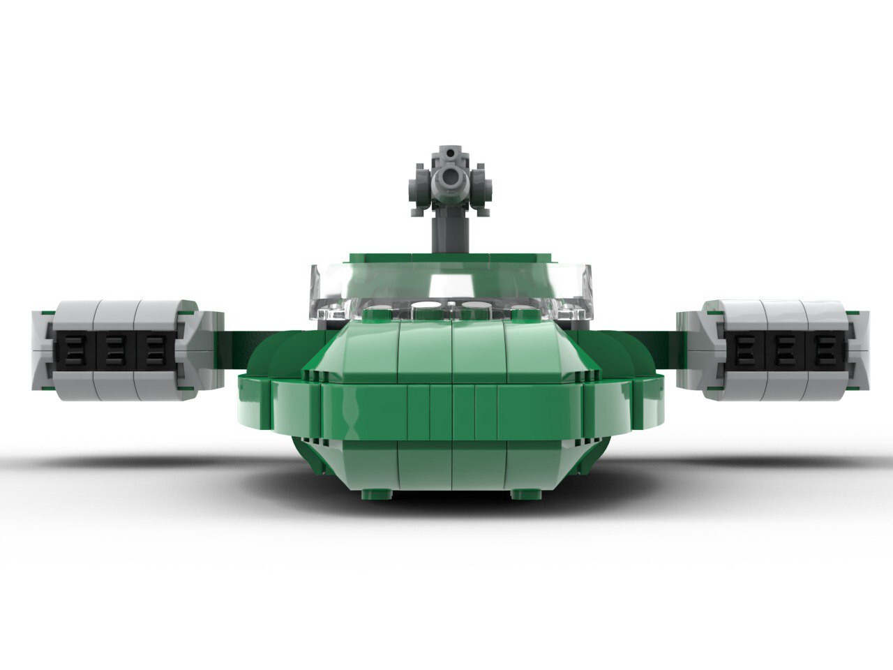 Star Wars Naboo Flash Speeder MOC PDF instruction ONLY, NO BRICKS BRICKMANstudio