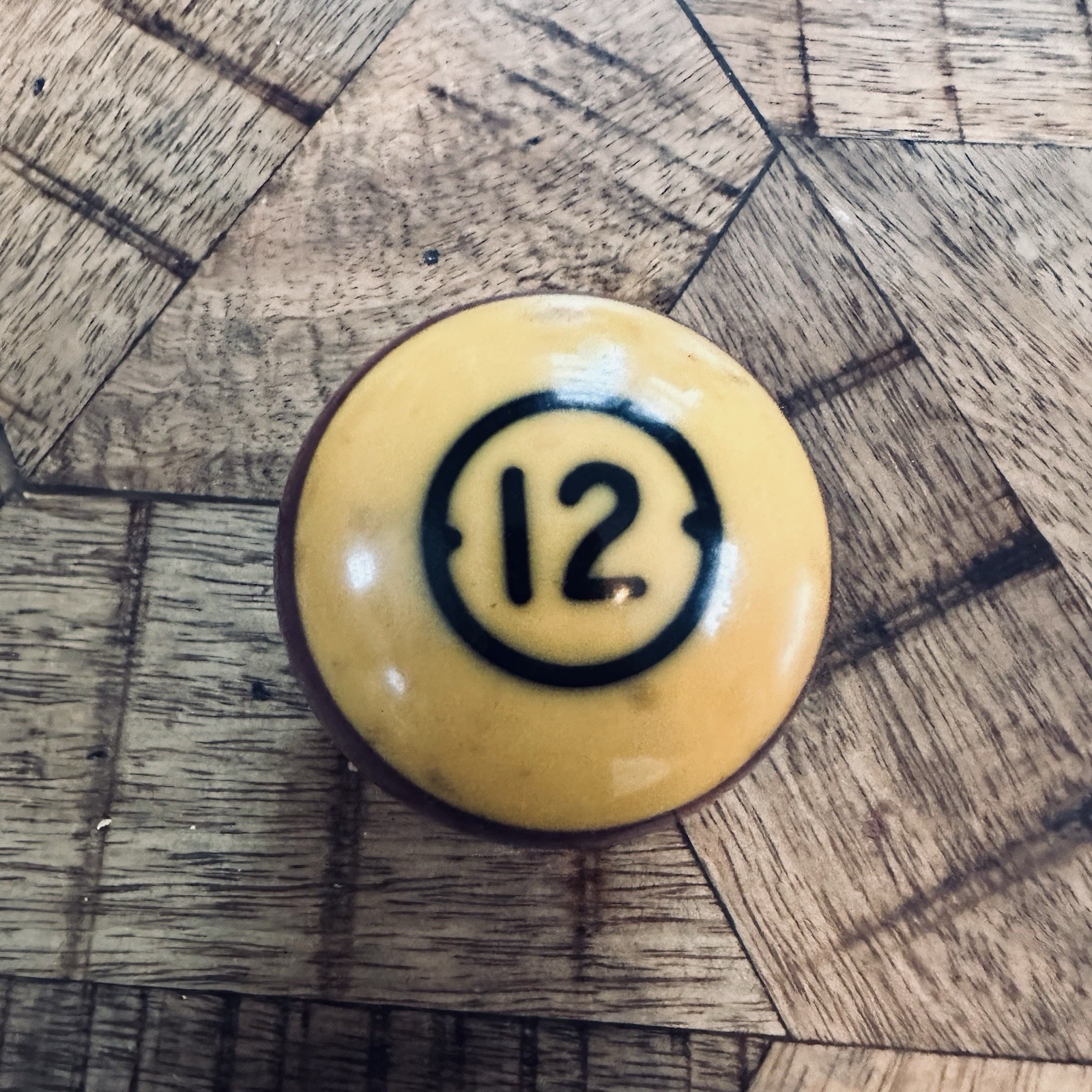 Brunswick Centennial Bakelite #12 Pool Billiard Ball Replacement 2 1/4" Vintage!