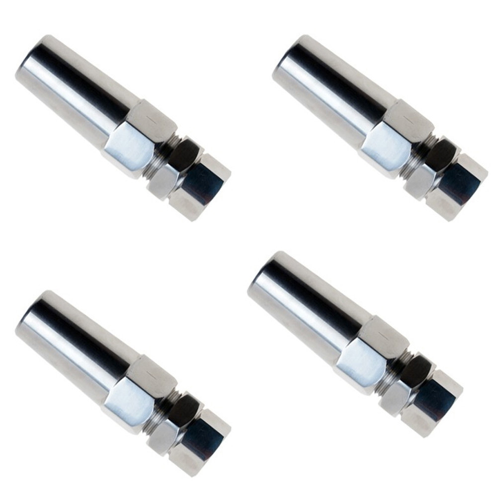 4 Pc Marine Boat Stainless Steel 3/8" Swageless Receiver 5/8" Internal Thread