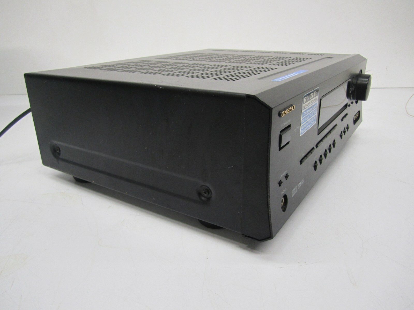 Onkyo TX-SR502 Theater 6.1 Surround Sound Audio Video AV Receiver No Remote