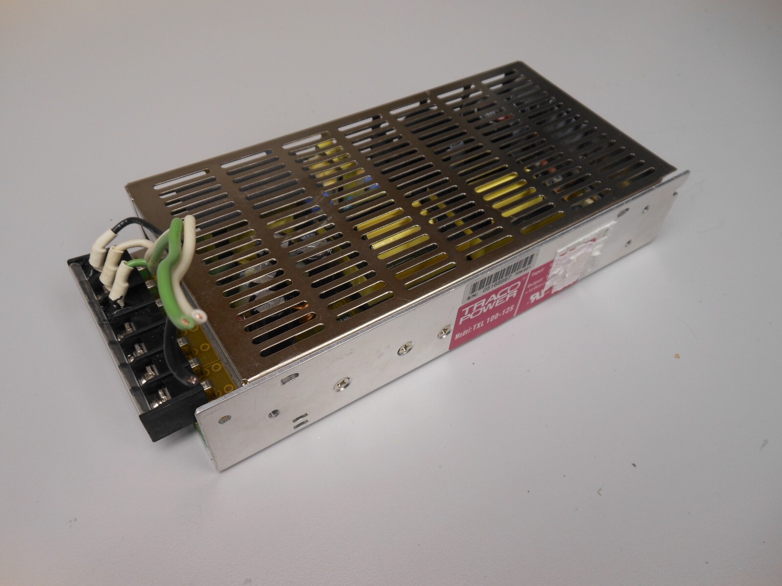 TRACO TXL 100-12S TRACO POWER 100W input 100-240VAC 3A 47-63Hz PSU Tested