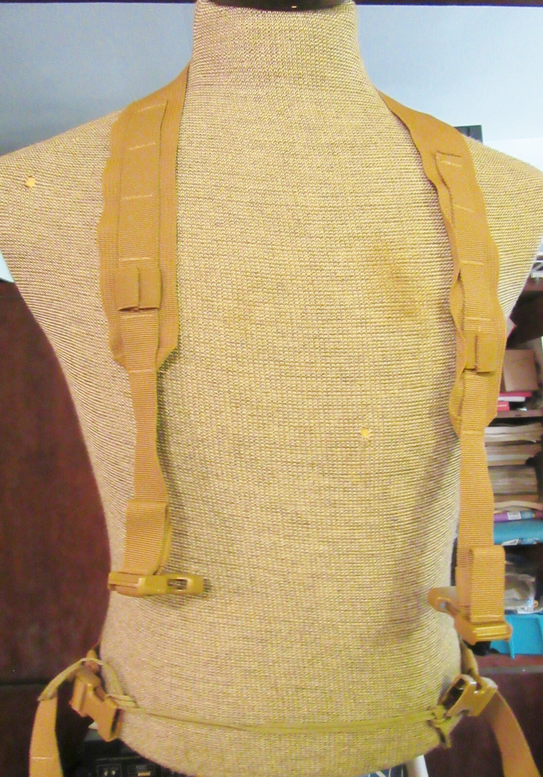 USMC COYOTE IBILEY CHEST RIG   SHOULDER STRAPS  HARNESS ASSEMBLY 5668