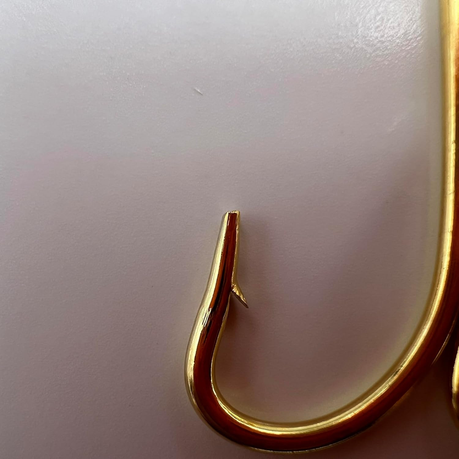 5PC Gold Colored Eagle Claw Fish Hook Hat Pin Orange Fish Hook Tie Clip Hat Hook