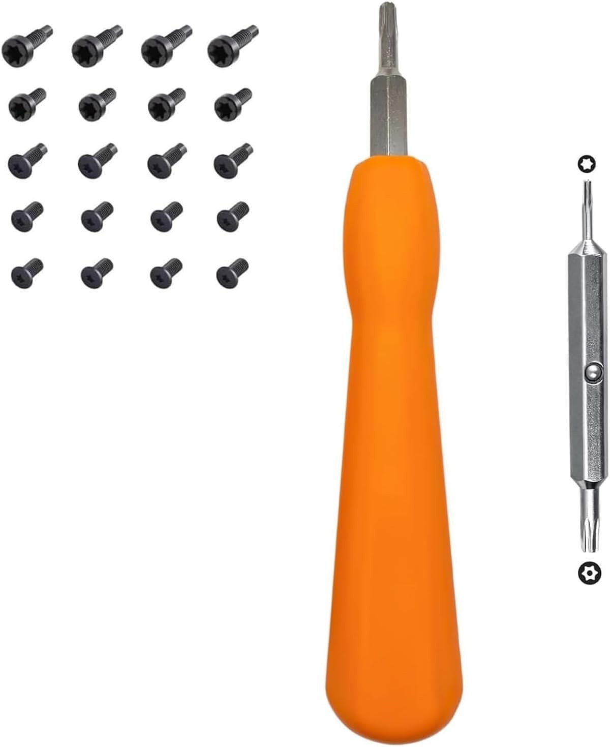 Ring Doorbell Screwdriver Tool Kit T6 T15 Torx + 20 Screws Fits 1/2/3/4/Pro/Elit