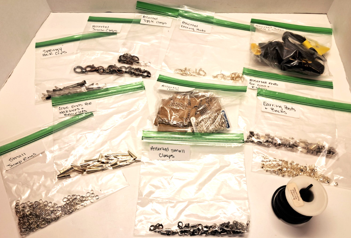 Misc Jewelry Making Supplies Earring Posts Clasps Cording Findings