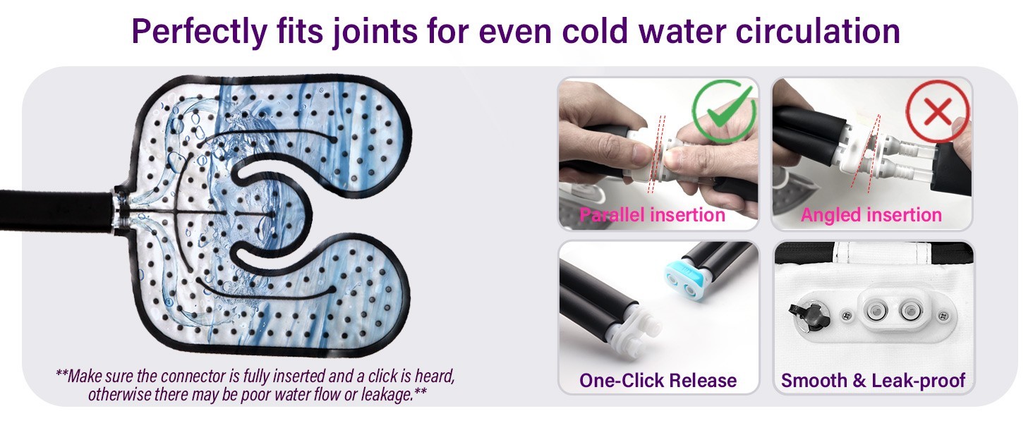 Cold Therapy Machine Programmable Timer Portable Ice Machine Knee After Surgey