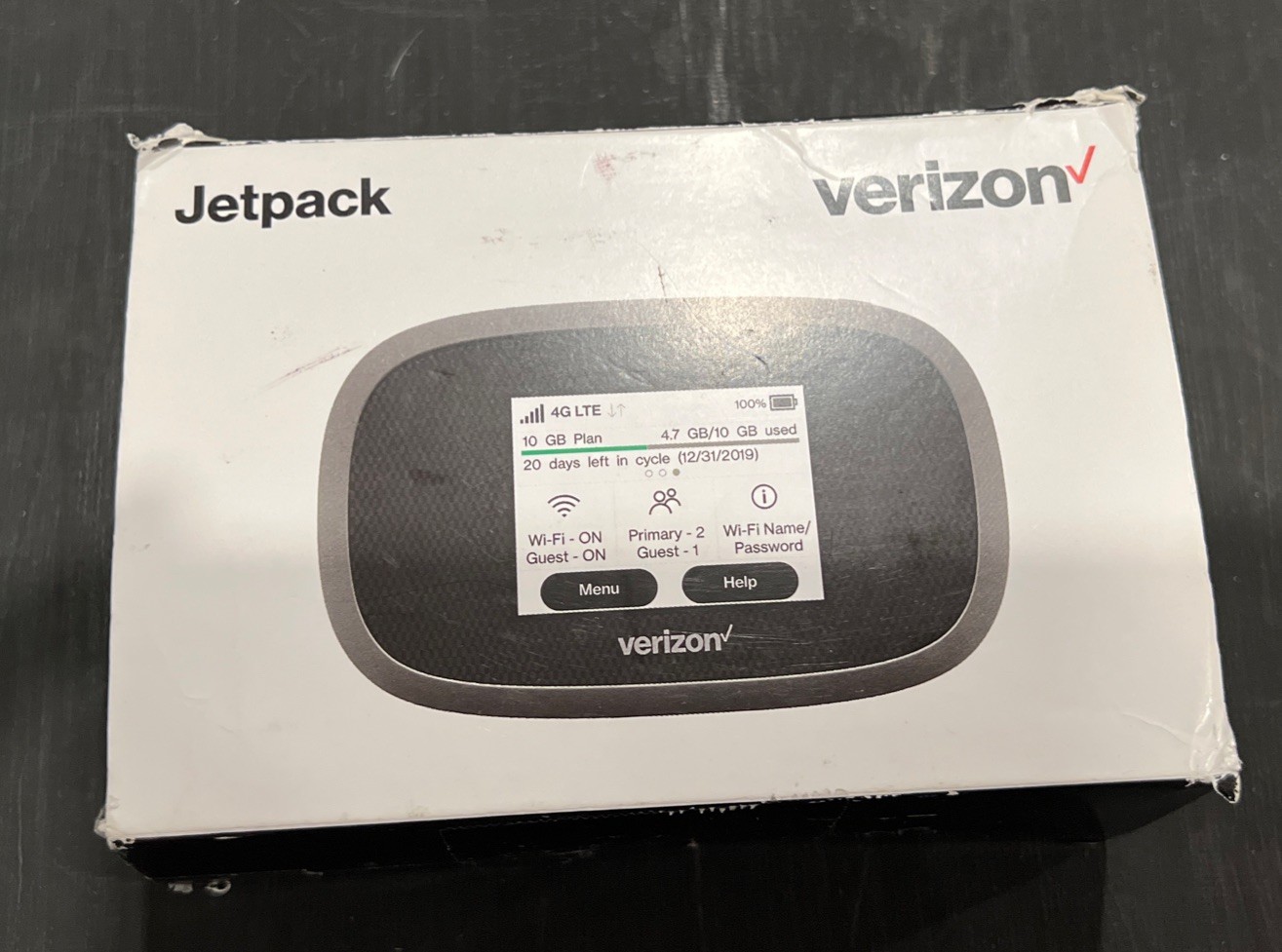 NovAtel MIFI8800L Verizon Jetpack LTE Mobile Hotspot Open Box