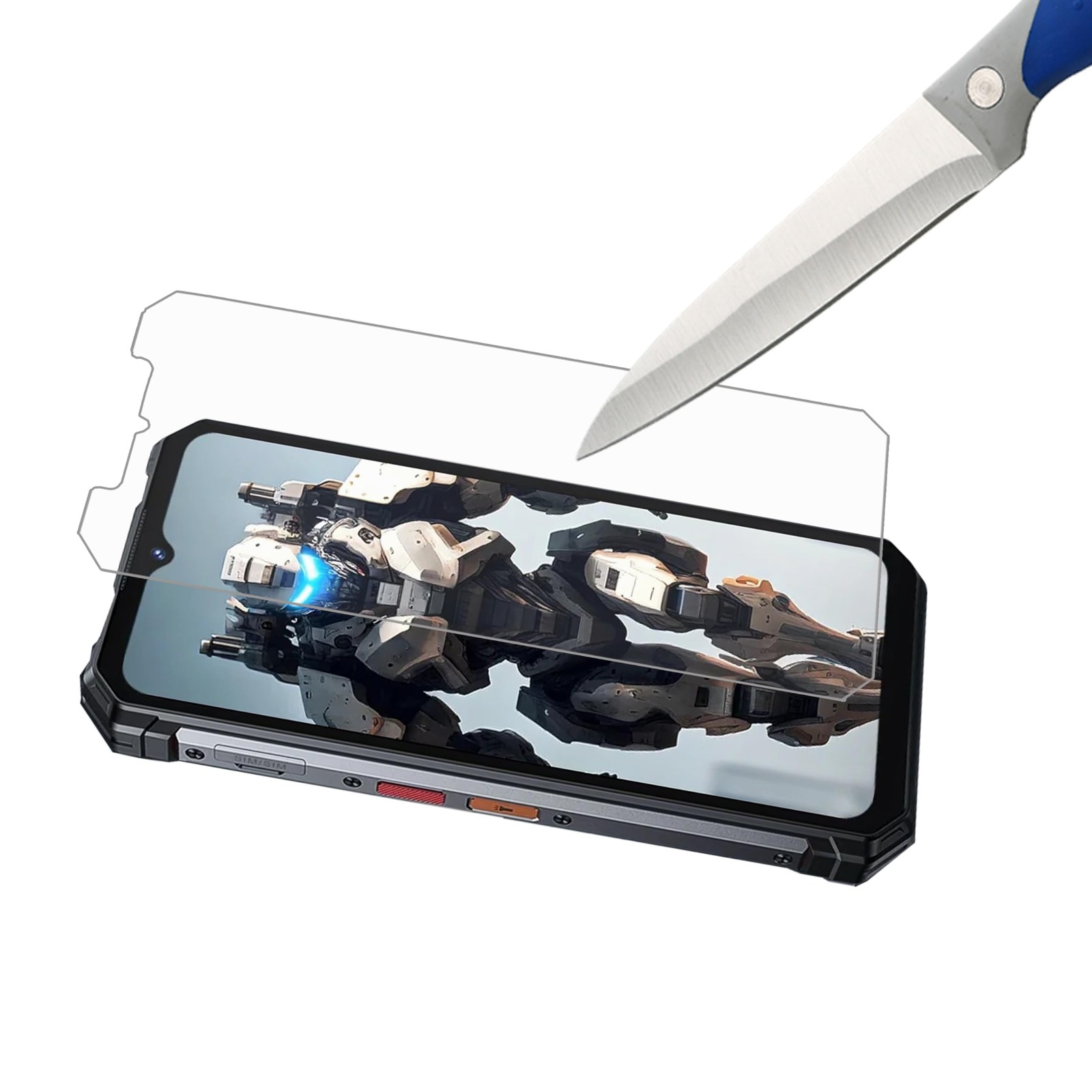 Mr.Shield Screen Protector compatible with FOSSIBOT F106 PRO [Tempered clear