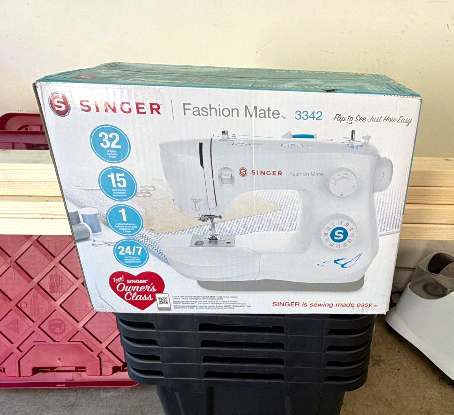 SINGER Fashion Mate 3342 Mechanical Household Sewing Machine Free Arm Quilting