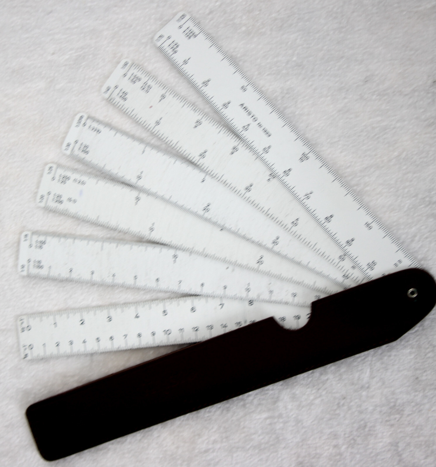 Retro Scientific Instrument Aristo 1323 Germany  Fan rule Engineer FREEPOST
