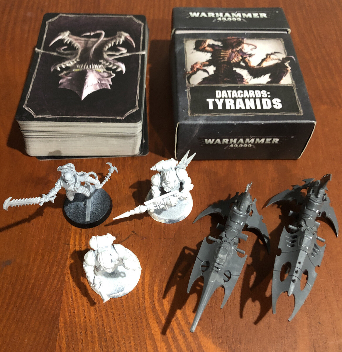 Datacards: Tyranids & Plastic Figures & Jet bikes Warhammer 40K Games Workshop