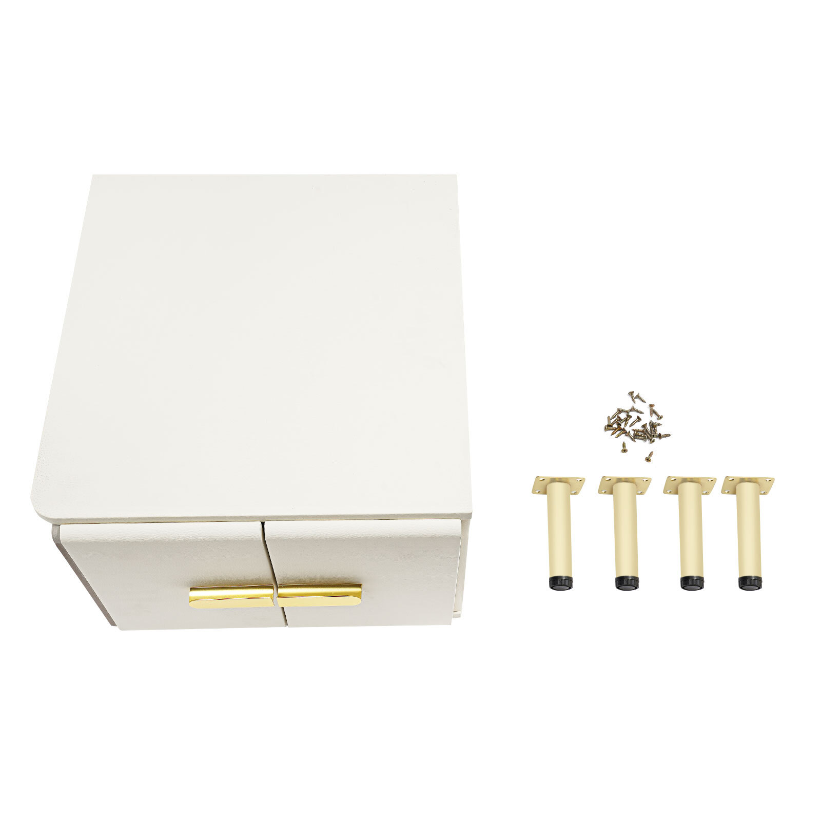 Narrow Bedside Table with Drawers, Bedside Table, Slim Bedside Table