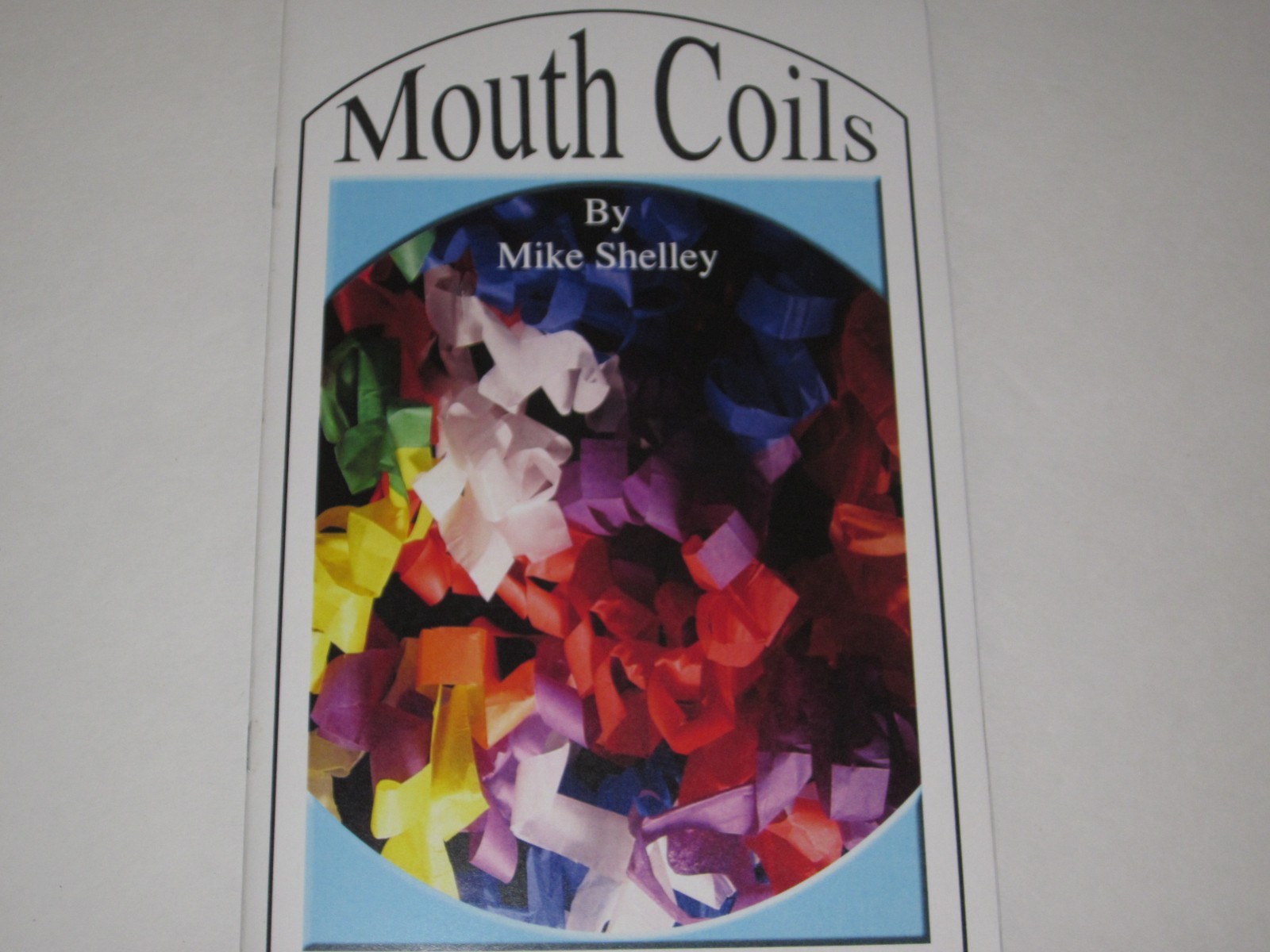Mouth Coils Book Magic Tricks - Production Instructions Stage Birthdays Kids