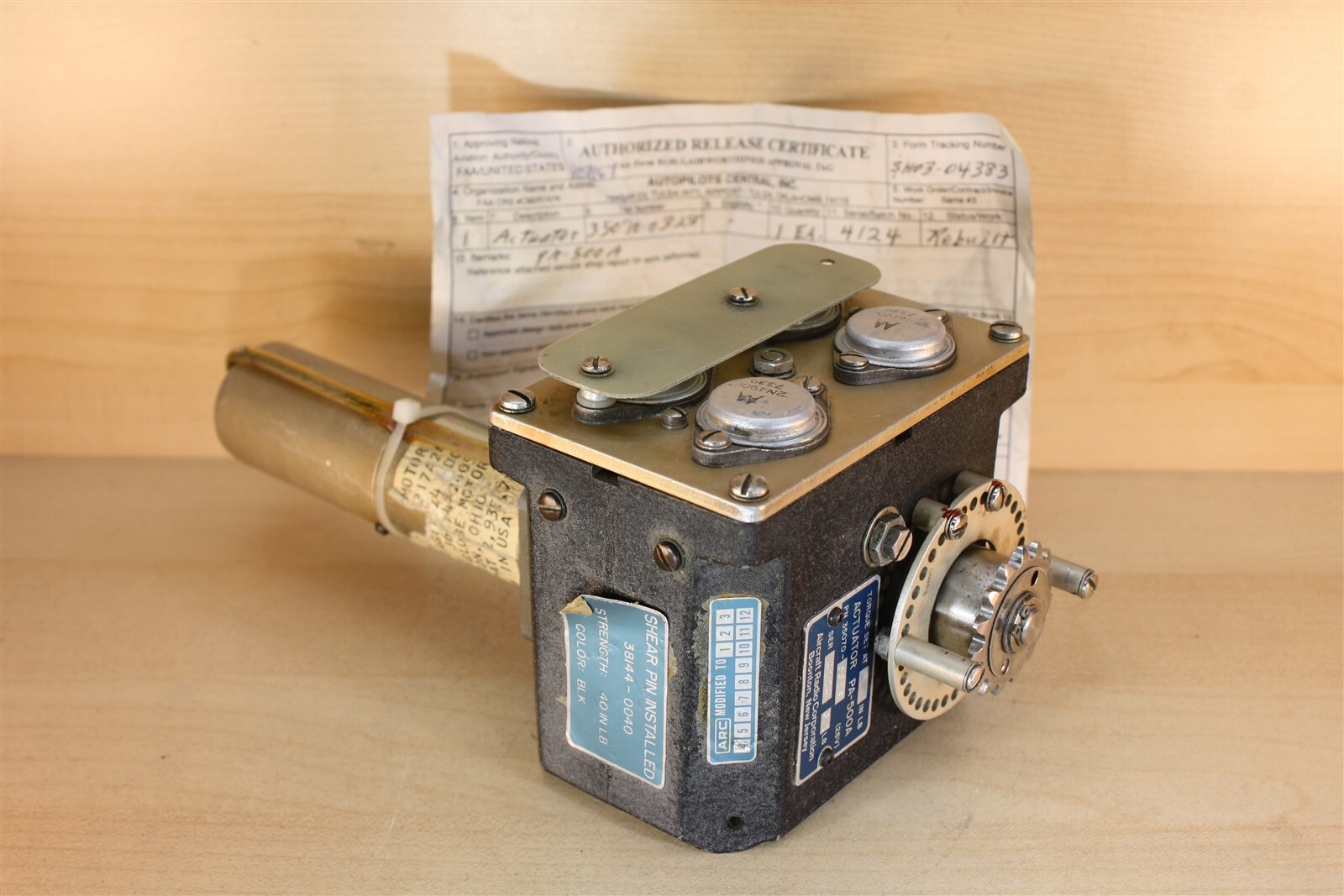 ARC PA-500A Actuator 35070-0328