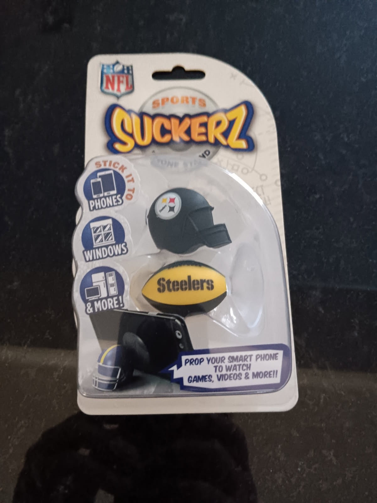 NFL Sports Suckerz Phone Stand Steelers