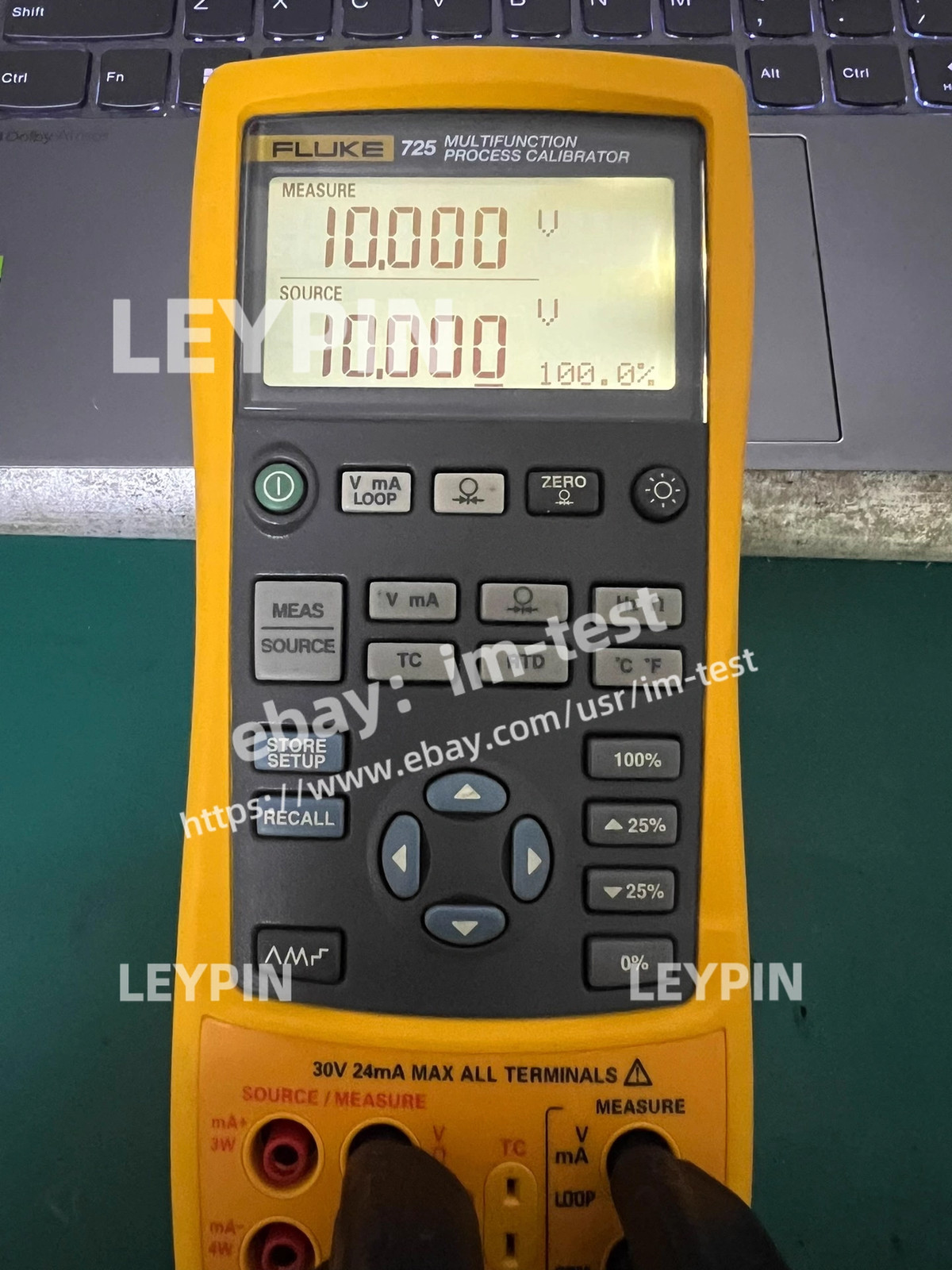 Fluke 725 Multifunction ProcessCalibrator Calibrated tested good working2024*im