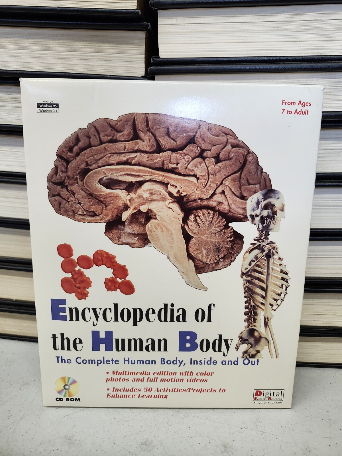 Windows 95 Encyclopedia of the Human Body CD ROM Very Good Condition