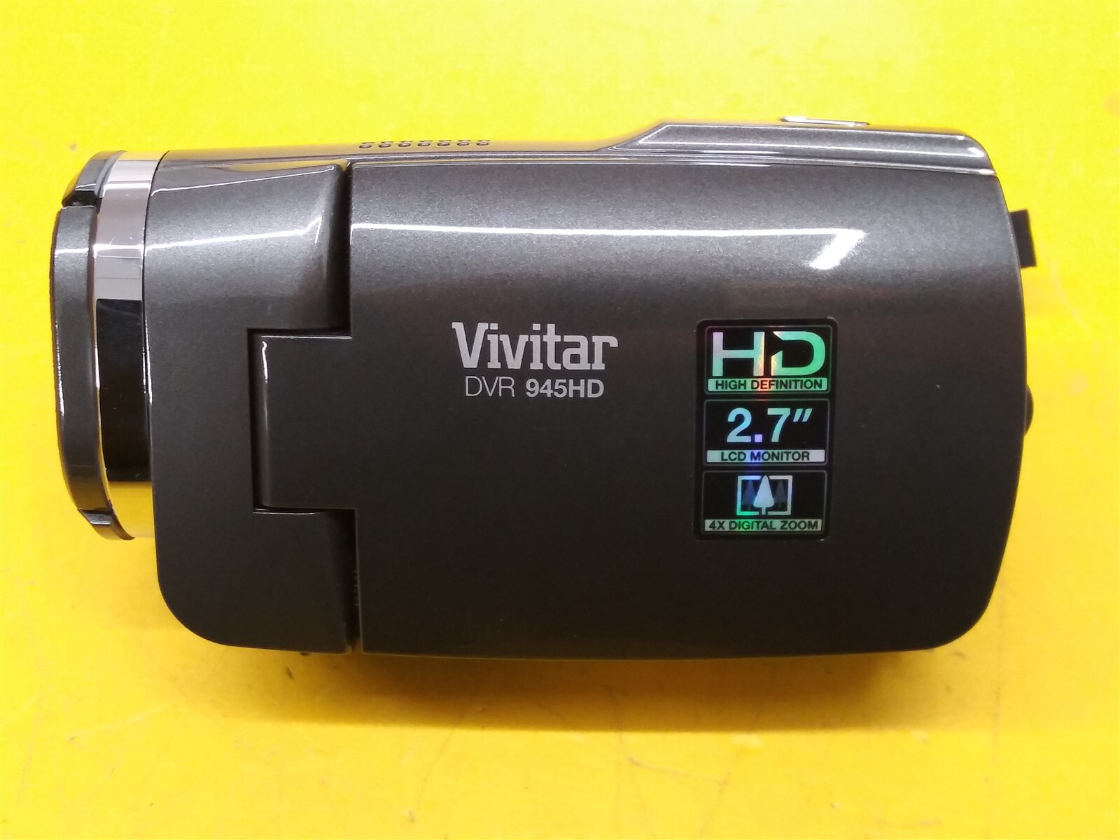 ⭐️⭐️⭐️⭐️⭐️ Vivitar DVR 945HD Digital Handheld Video Camcorder Black w Case