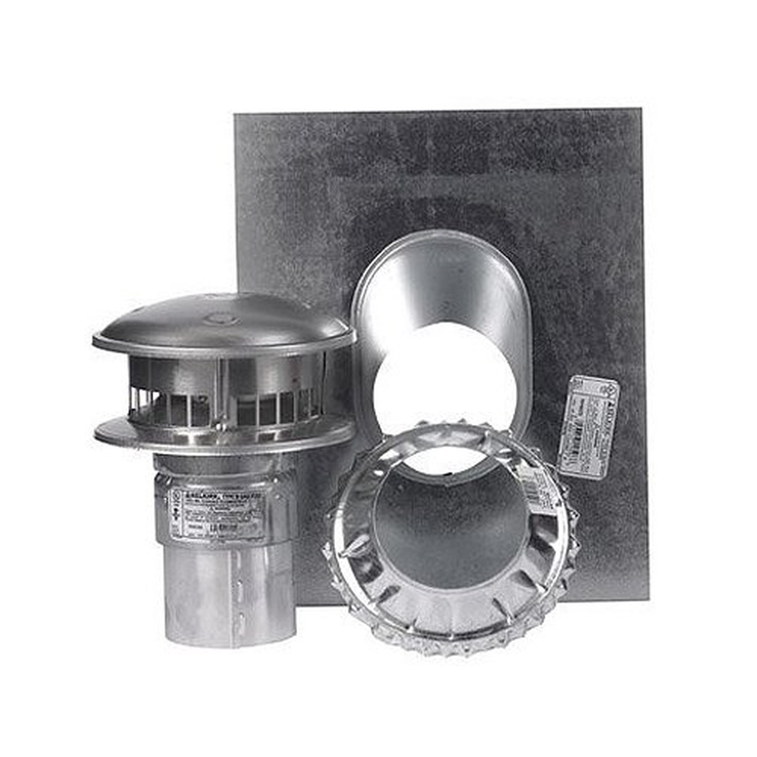 SELKIRK CORP 184600 Gas Termination Kit, 4-Inch 693846