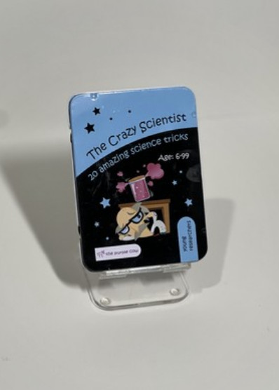 The Crazy Scientist 20 Amazing Science Tricks Card Set. Card #7 Missing