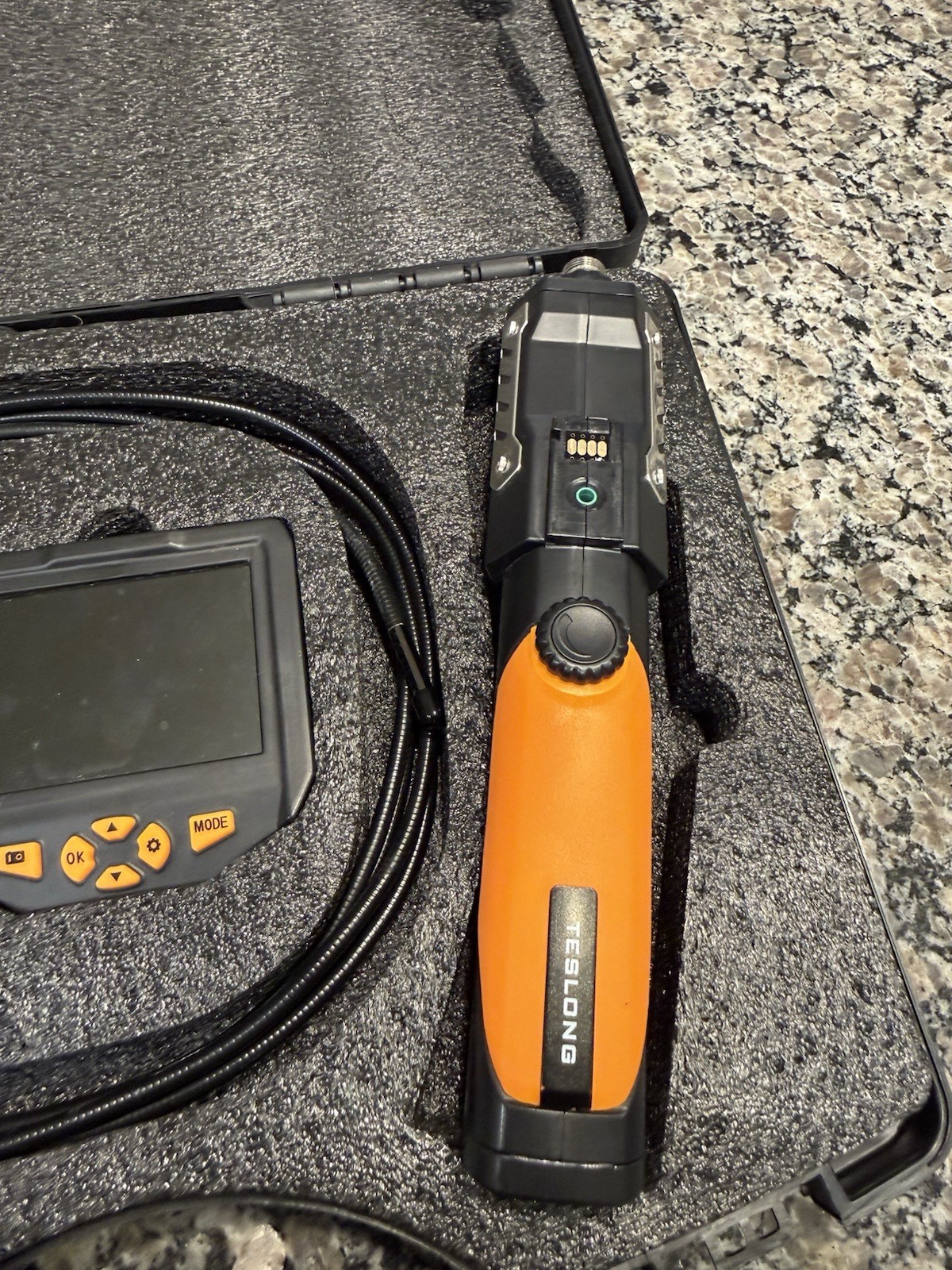 Teslong NTS-200 Borescope Endoscope Camera. Tested And Works!