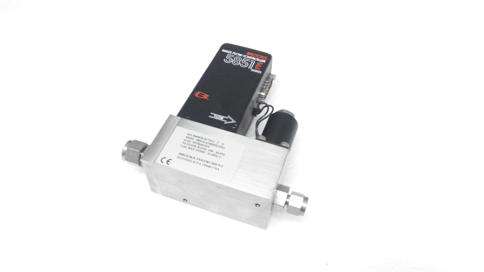 BROOKS MASS FLOW CONTROLLER 5851EA14BS2G2DA