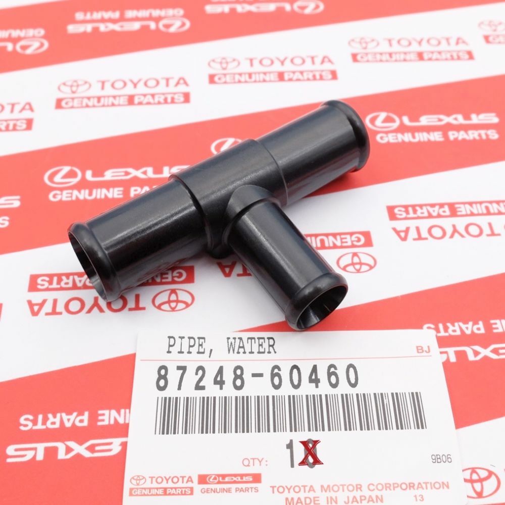 GENUINE TOYOTA / SEQUOIA LEXUS LX450 LX470 HEATER HOSE OUTPUT T PIPE 87248-60460