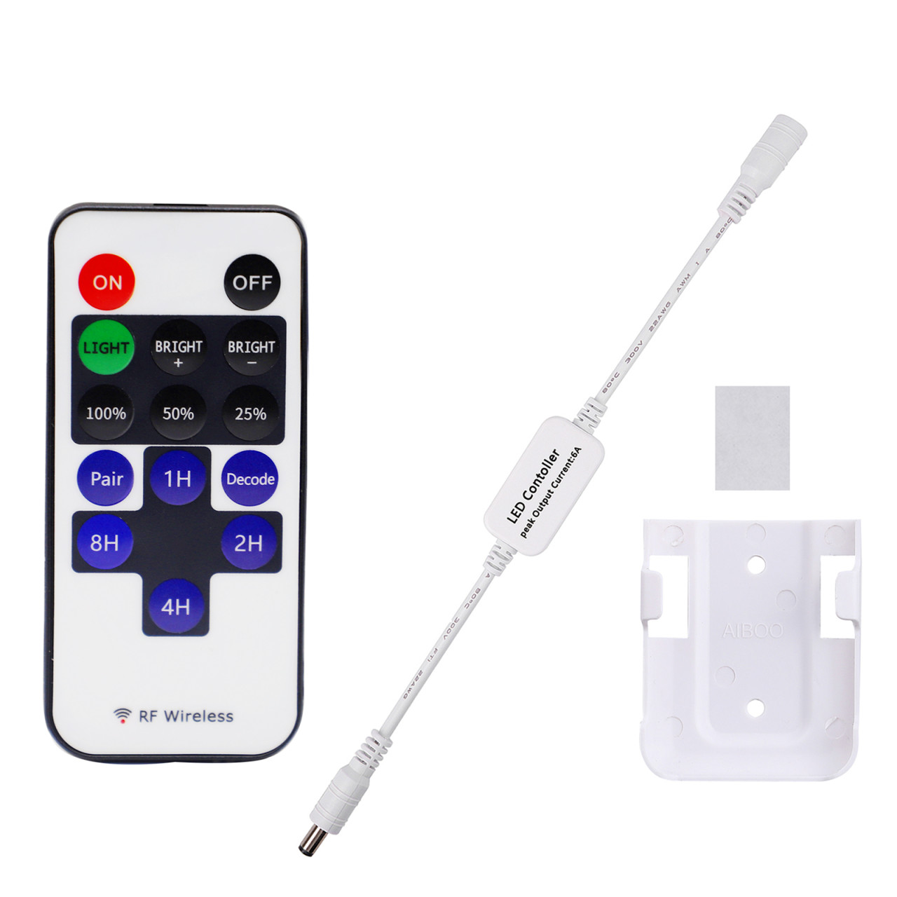 Cabinet Lighting Accessories - Extension Cord and Controller Set