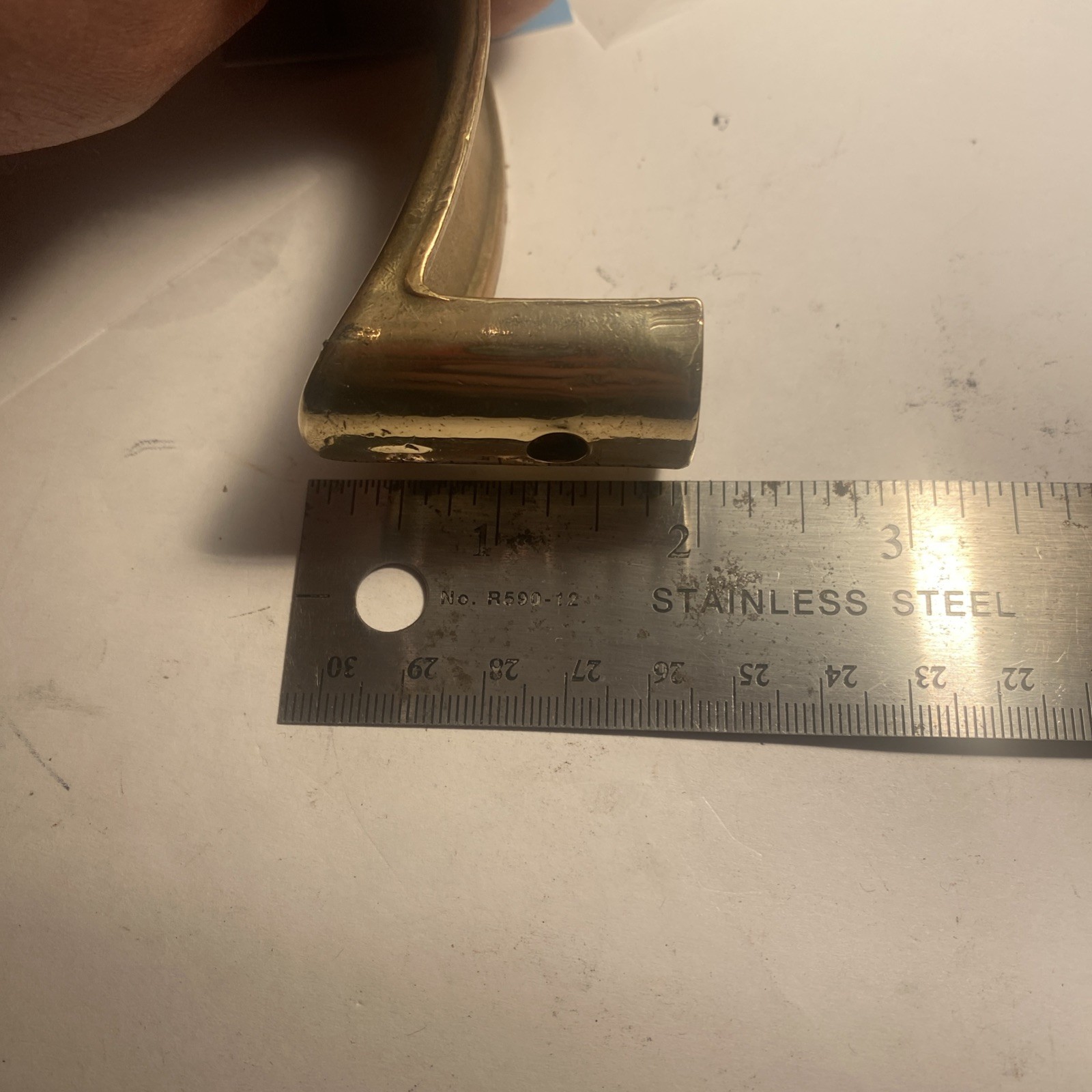 CVA Hawken Sidelock Muzzleloader Brass Buttplate W/ Screws