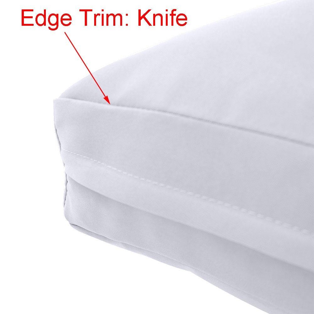 COVER ONLY STYLE 5 Mattress Pillow Daybed Porch Swing Knife Edge Crib AD105